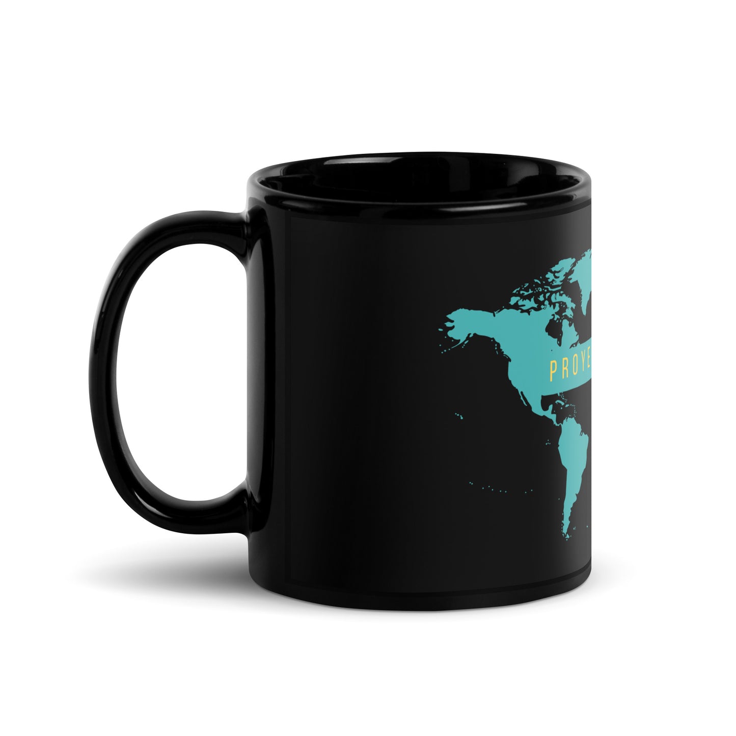 Black Glossy Mug: Proyecto Especial 3