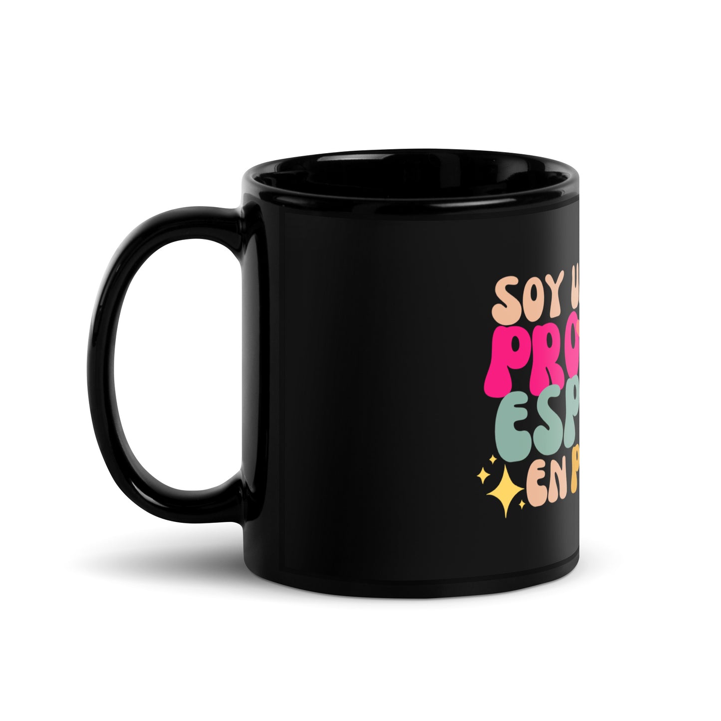 Black Glossy Mug: Proyecto Especial 7