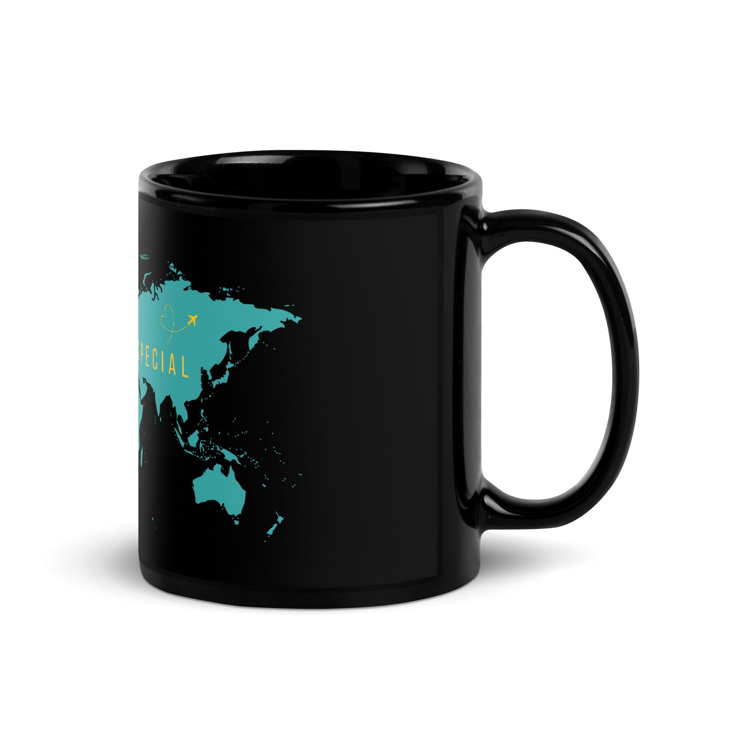 Black Glossy Mug: Proyecto Especial 3