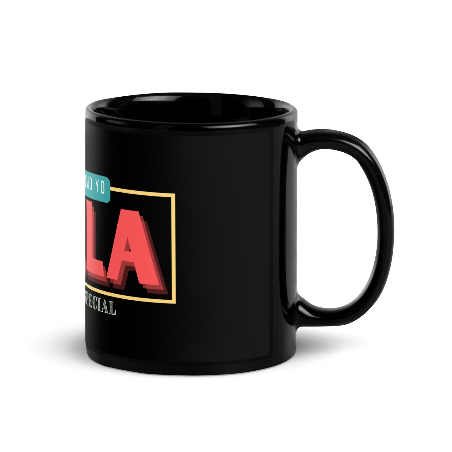 Black Glossy Mug: Proyecto Especial 10