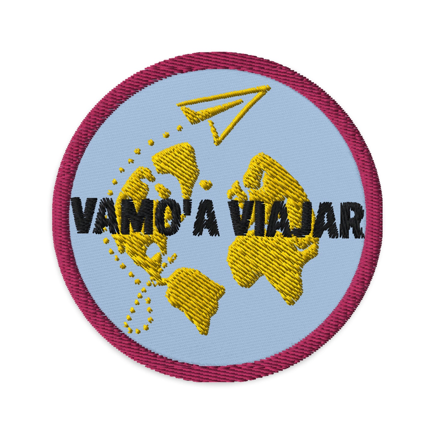 Vamo'a Viajar: Embroidered patches