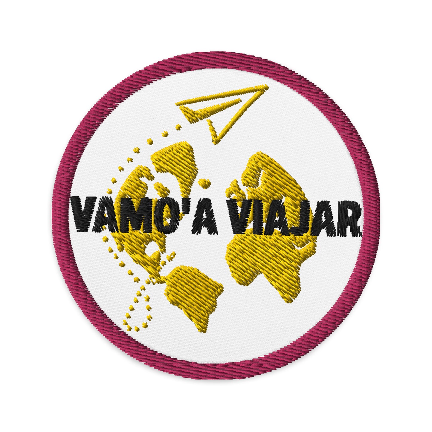 Vamo'a Viajar: Embroidered patches